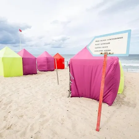 Furadouro - Vista Dos Pinhais - 2 Quartos A 100 Metros Da Do Furadouro דירה אובאר